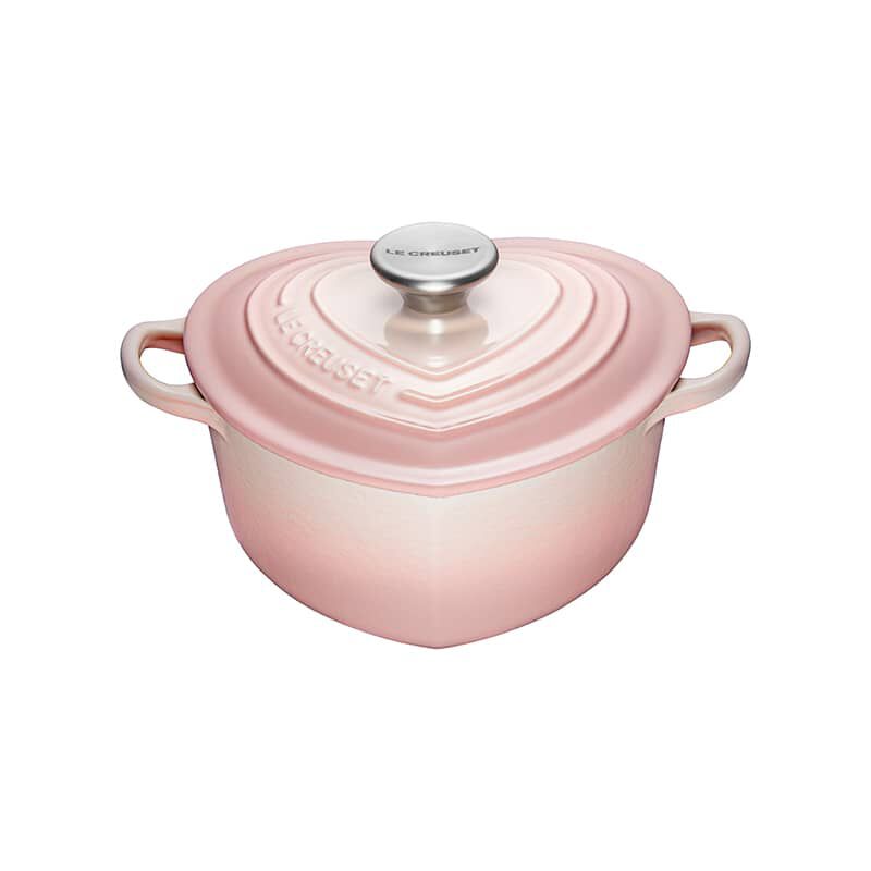 Éclat campagne Mélodramatique cocotte coeur le creuset Augmenter le